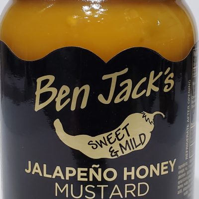 New!!! Ben Jack's Mild Jalapeno Honey Mustard