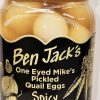 16oz One Eyed Mike's Spicy Pickled Quail Eggs